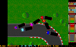 International Truck Racing atari screenshot