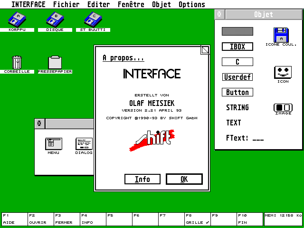 Interface — screenshot 1