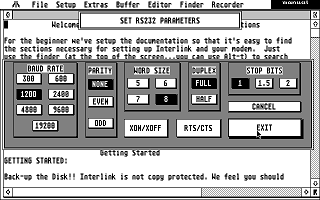 Interlink ST atari screenshot