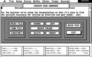 Interlink ST atari screenshot