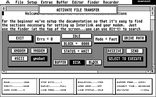 Interlink ST atari screenshot