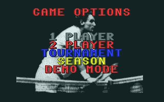 International 3D Tennis atari screenshot