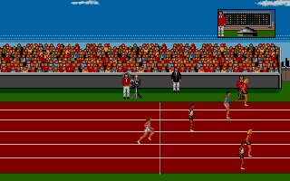 International Championship Athletics atari screenshot
