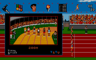 International Championship Athletics atari screenshot