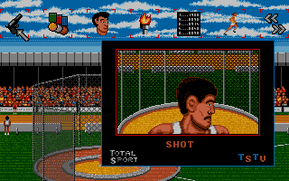 International Championship Athletics atari screenshot