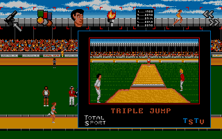 International Championship Athletics atari screenshot