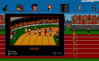 International Championship Athletics atari screenshot