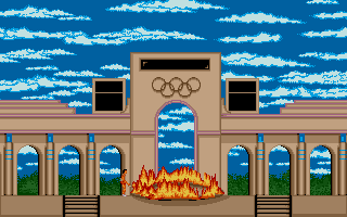 International Championship Athletics atari screenshot