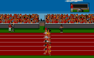 International Championship Athletics atari screenshot