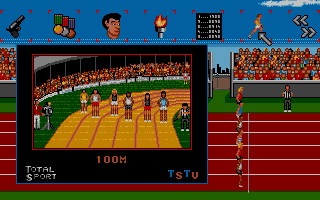 International Championship Athletics atari screenshot