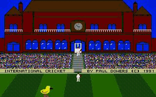 International Cricket 2 atari screenshot