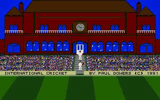 International Cricket 2 atari screenshot