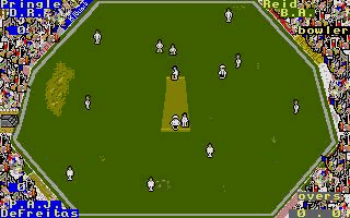 International Cricket atari screenshot
