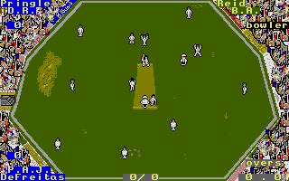 International Cricket atari screenshot