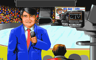 International Ice Hockey atari screenshot