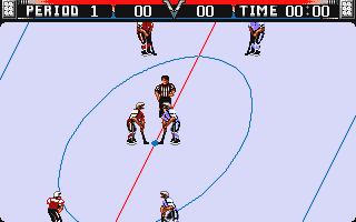 International Ice Hockey atari screenshot