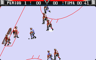 International Ice Hockey atari screenshot