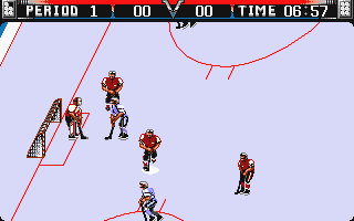 International Ice Hockey atari screenshot