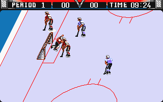 International Ice Hockey atari screenshot