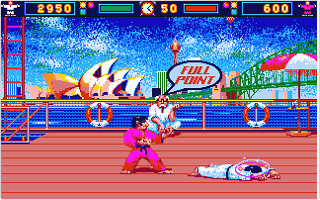 International Karate atari screenshot