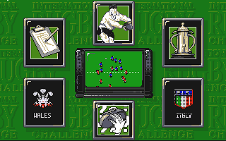 International Rugby Challenge atari screenshot