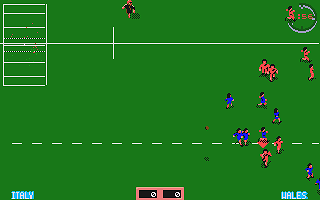 International Rugby Challenge atari screenshot