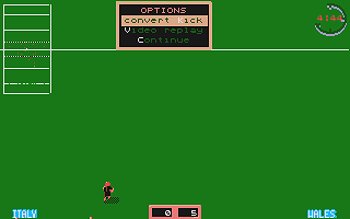 International Rugby Challenge atari screenshot