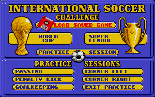 International Soccer Challenge atari screenshot