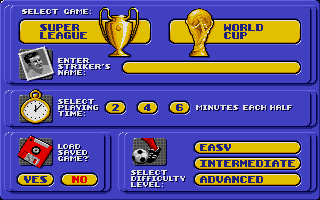 International Soccer Challenge atari screenshot