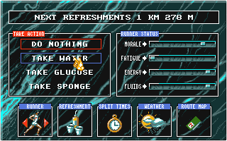 International Sports Challenge atari screenshot