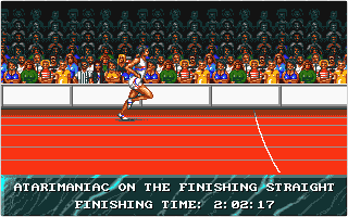 International Sports Challenge atari screenshot