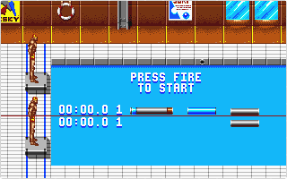 International Sports Challenge atari screenshot