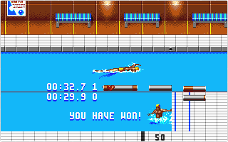 International Sports Challenge atari screenshot