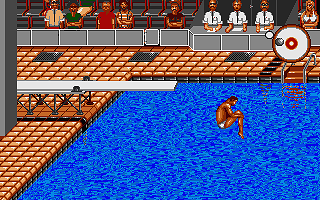 International Sports Challenge atari screenshot