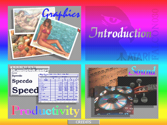 Introduction Atari Falcon 030 [Falcon030] atari screenshot