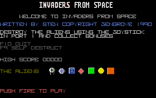 Invaders from Space