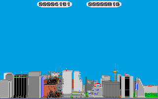 Invasion atari screenshot
