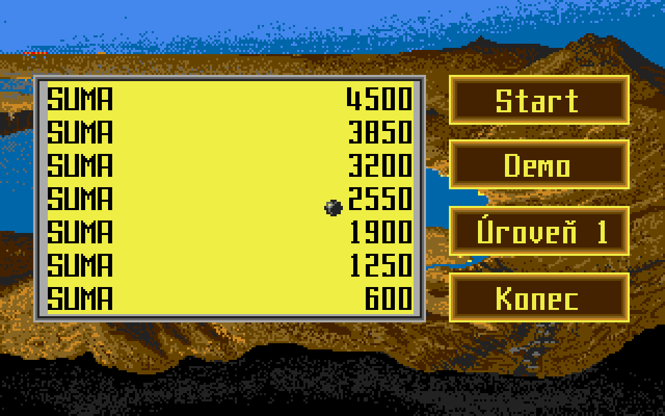 Invaze z Aldebaranu atari screenshot