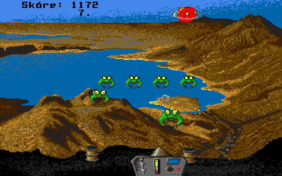 Invaze z Aldebaranu atari screenshot