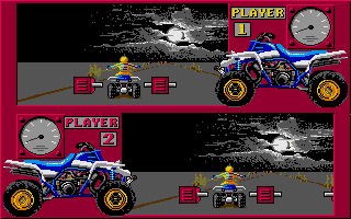 Iron Trackers atari screenshot