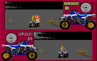 Iron Trackers atari screenshot