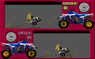 Iron Trackers atari screenshot