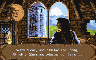 Ishar II - Messengers of Doom atari screenshot