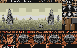 Ishar II - Messengers of Doom atari screenshot