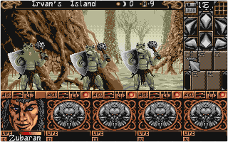 Ishar II - Messengers of Doom atari screenshot