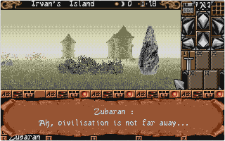 Ishar II - Messengers of Doom atari screenshot