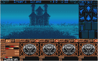 Ishar II - Messengers of Doom atari screenshot