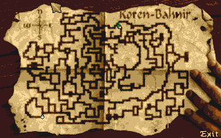 Ishar III - The Seven Gates of Infinity atari screenshot