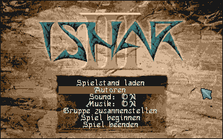 Ishar III - The Seven Gates of Infinity atari screenshot