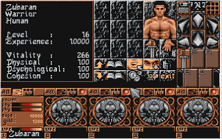 Ishar III - The Seven Gates of Infinity atari screenshot